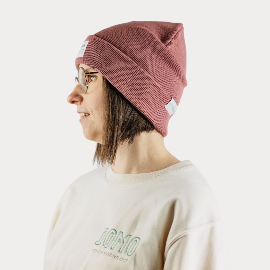 Mütze "Mental Health" in Wildberry (Beanie)
