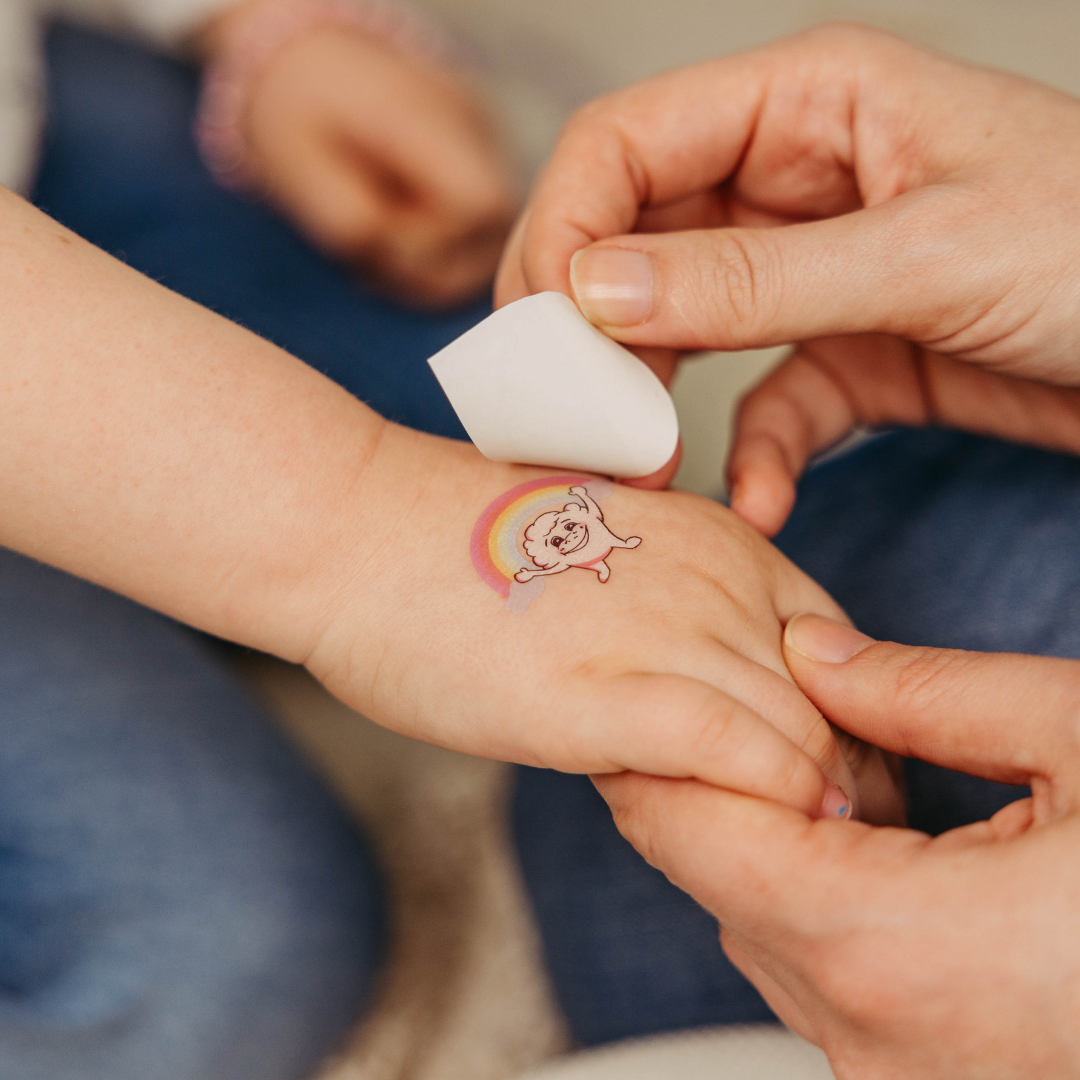 Klebetattoos für Kinder