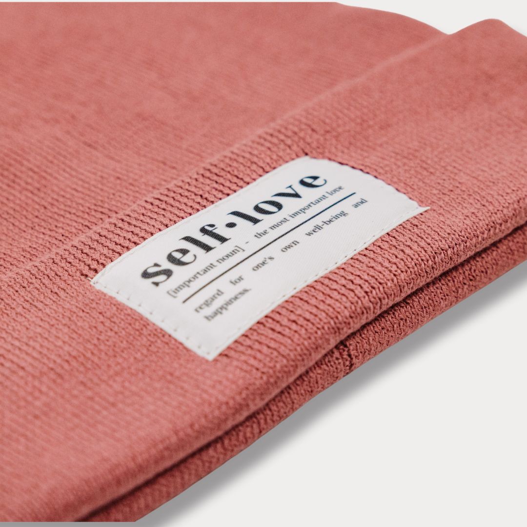 Mütze "self love" in Wildberry (Beanie)