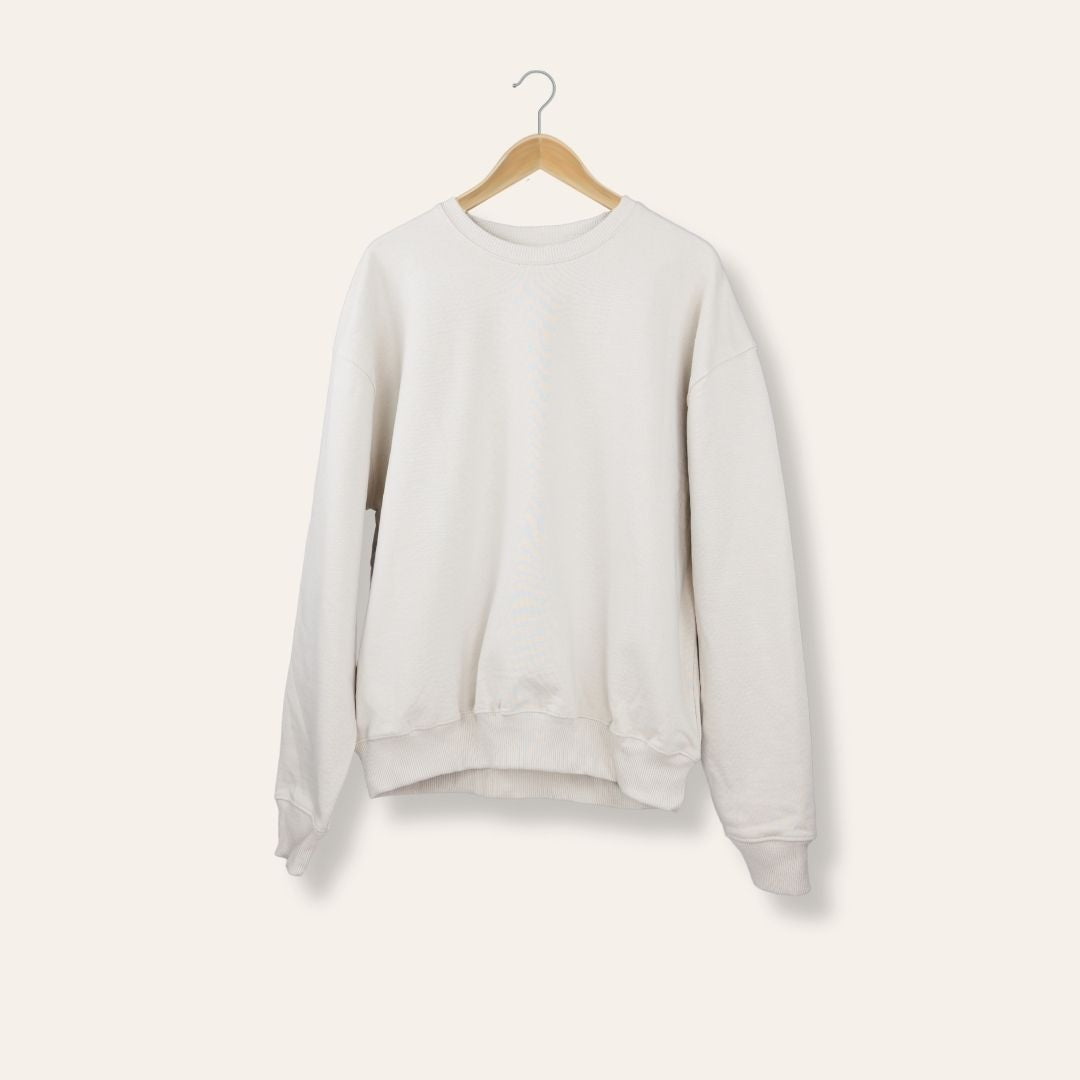 Sweatshirt - "Call me antisocial" dry brown