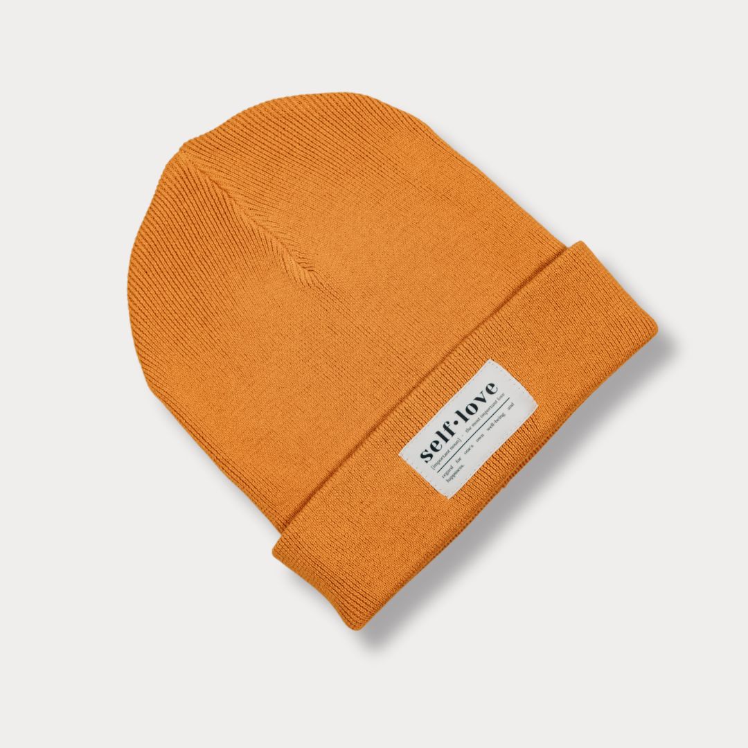 Mütze "self love" in Bright-Autumn (Beanie)