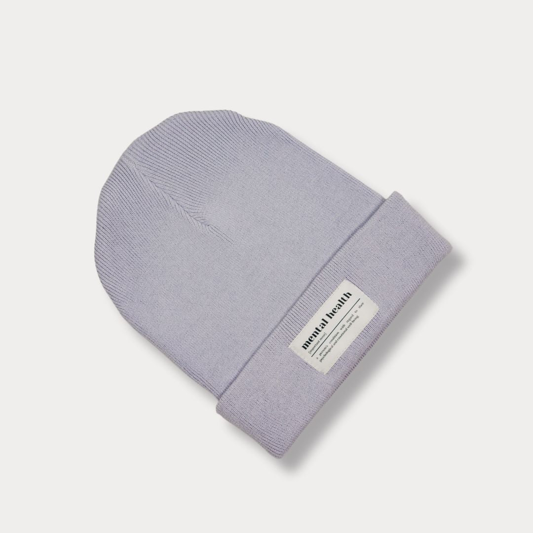Mütze "Mental Health" in Lavender (Beanie)