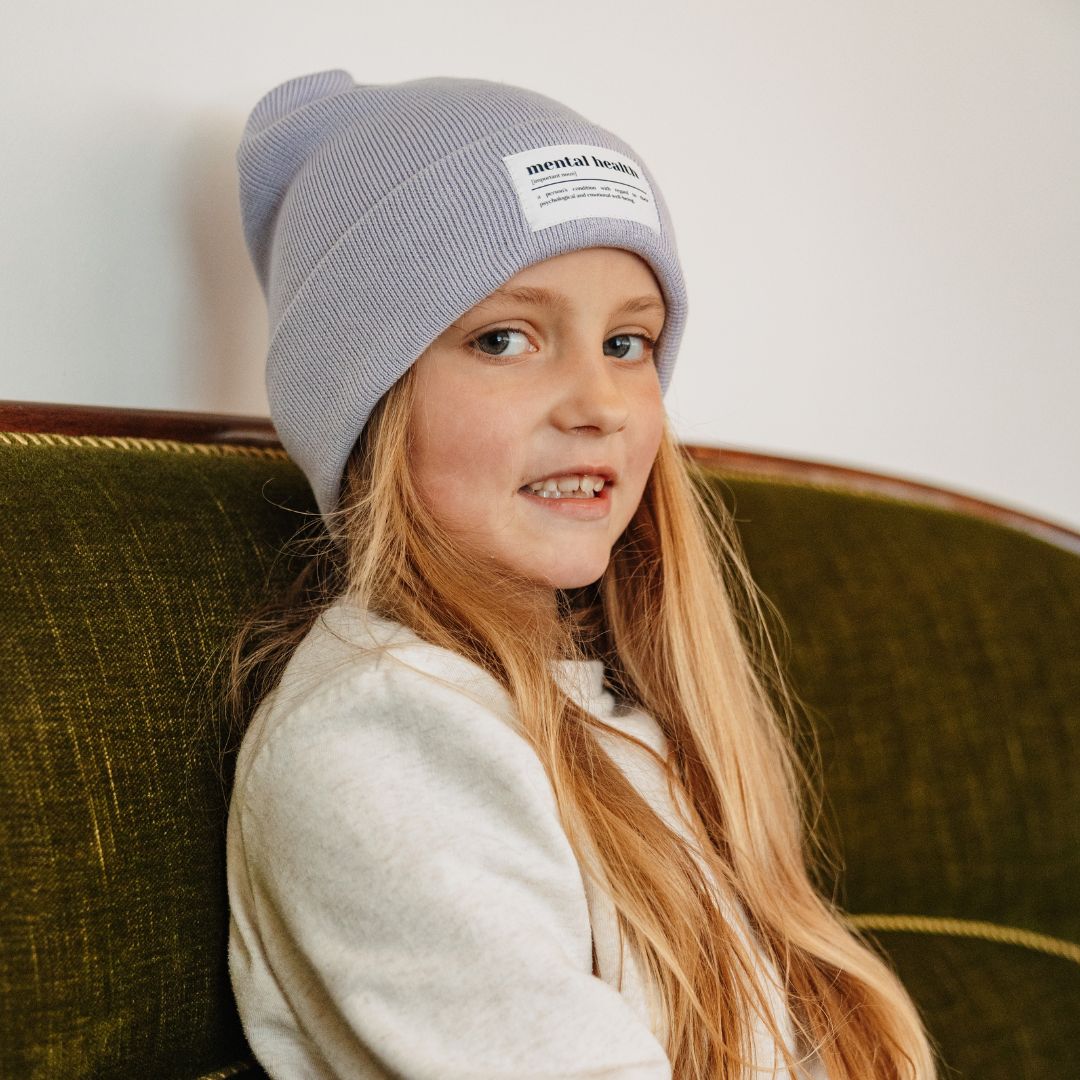 Mütze "Mental Health" in Lavender (Beanie)