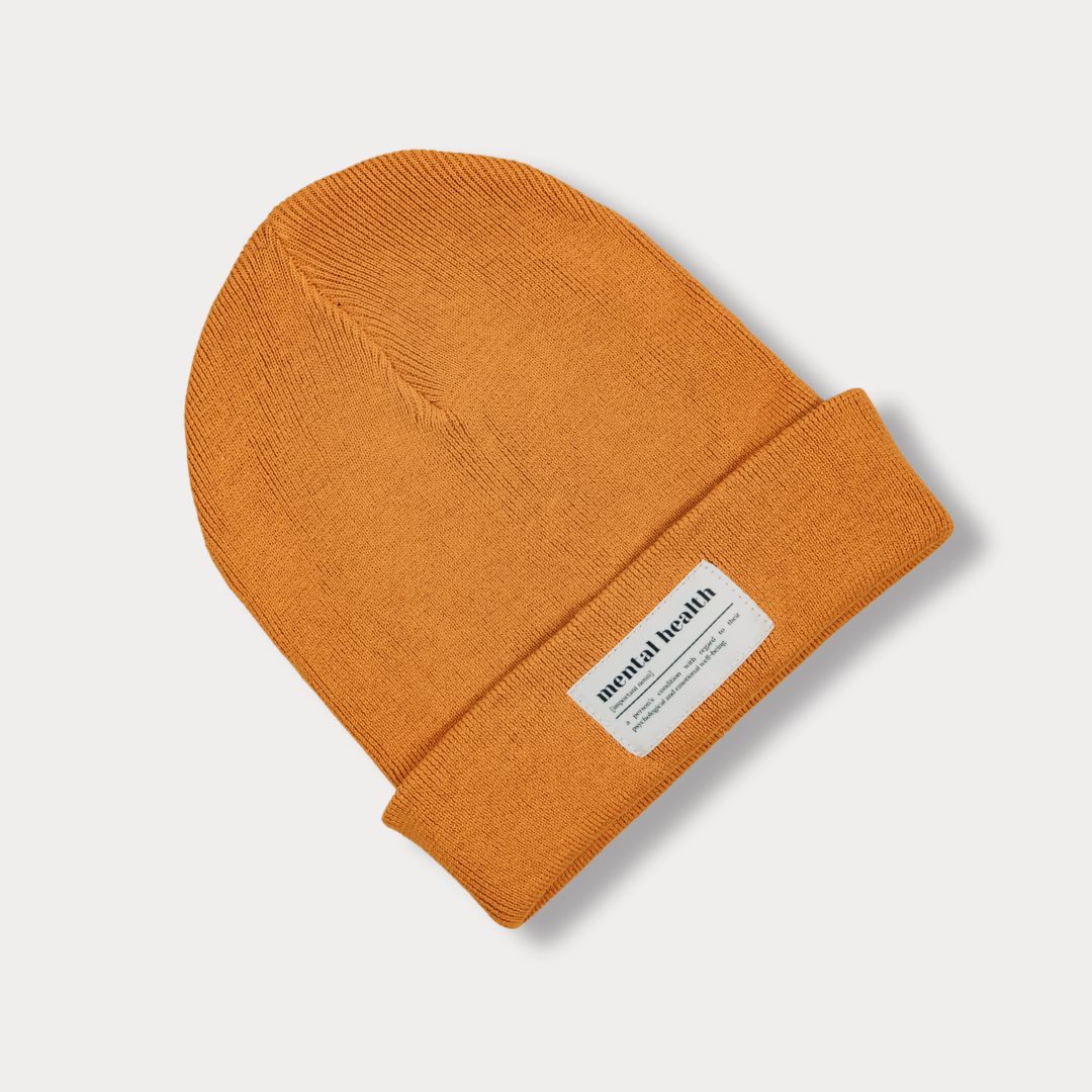 Mütze "Mental Health" in Bright-Autumn (Beanie)