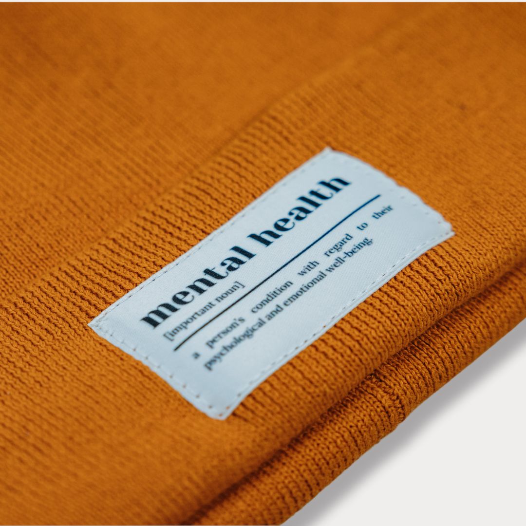 Mütze "Mental Health" in Bright-Autumn (Beanie)