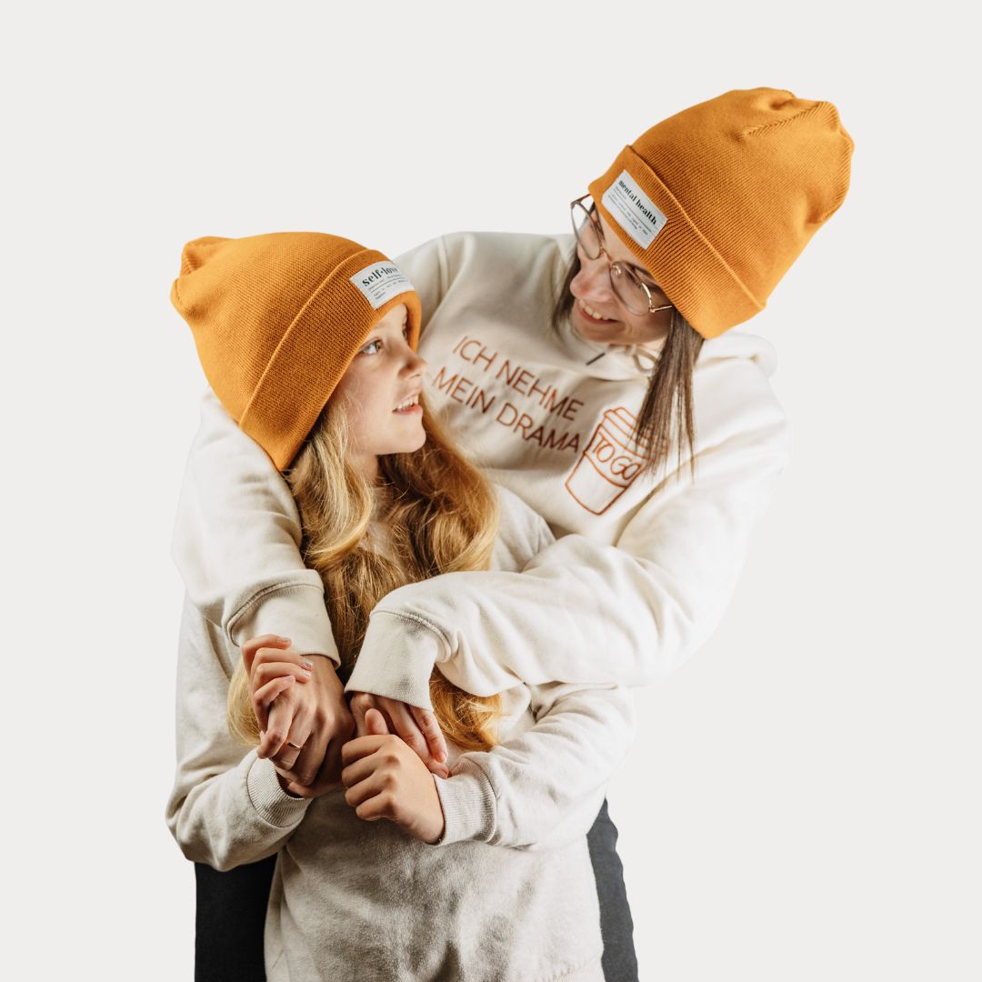 Mütze "self love" in Bright-Autumn (Beanie)