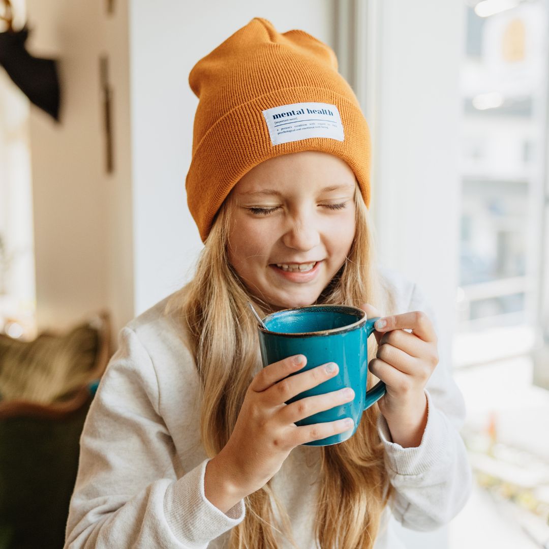 Mütze "Mental Health" in Bright-Autumn (Beanie)