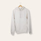 Hoodie - "Inhale / Exhale" vintage white