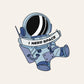 Pullover - "I need space" lavendel